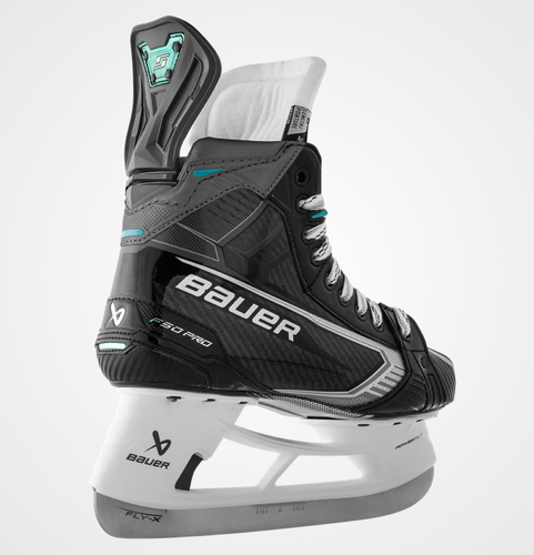 BAUER SUPREME F50 PRO SKATES SR SIZE 9.5 FIT 2 BRAND NEW FLY X STEEL