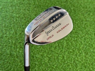 MacGregor Golf JACK BURKE M95LH CELEBRITY PITCHING WEDGE Left Handed Steel Used