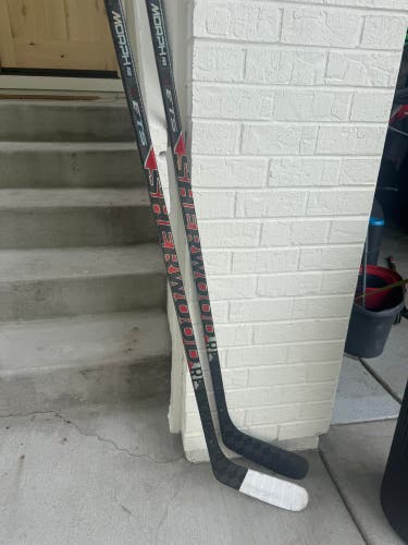 Junior Sher-Wood Rekker Morph Pro Left Hand Hockey Stick P92M 30 Flex (Used)