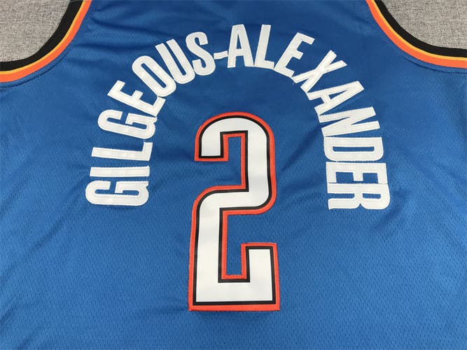 Oklahoma City Thunder Gilgeous Alexander Basketball Jersey