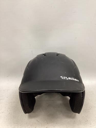 Used BoomBah BBHDRSP-SR 7-7 3/4 Batting Helmet No Mask Black One Size 11851-S000049098