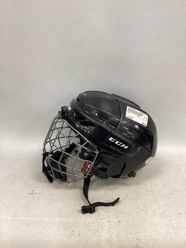 Used CCM FL 3DS YOUTH Helmet Cage Combo Black SM 11851-S000046748