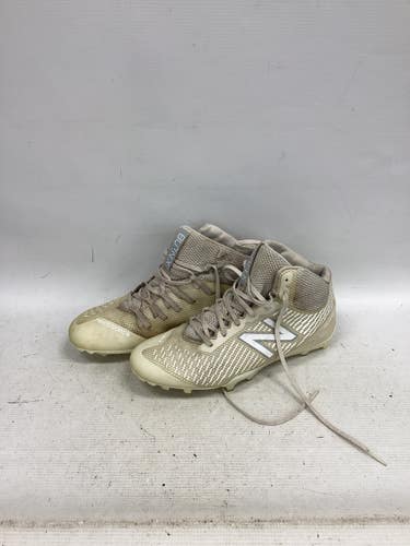 Used New Balance LAX Cleats Mens White Senior 8.5 11851-S000047917