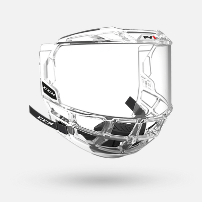 New CCM CCM FV1 Hockey Full Visor Clear One Size 11851-CCMFMFV1JRCLR