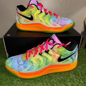 Men Size 10 Nike KD17 "All-Star" Basketball Barely Volt/Baltic Blue HF1811-700