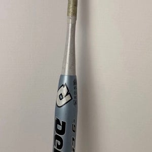 DeMarini CF4 Bat light blue (-9) 24 oz 33" (Used) see pics