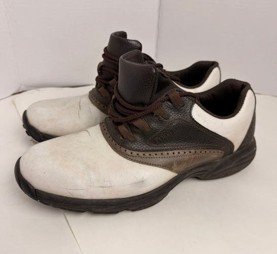 Unisex Size M 10.0 (W 11.0) Footjoy GreenJoys Golf Shoes 45402 (Used)