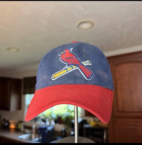 Kids St. Louis Cardinals Southwest Airlines Cap Hat Navy Blue and Red MLB Unisex Small / Medium