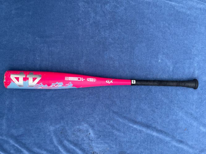 44 Pro Alloy XP USSSA Certified Bat (-10) 20 oz 30" (Used)