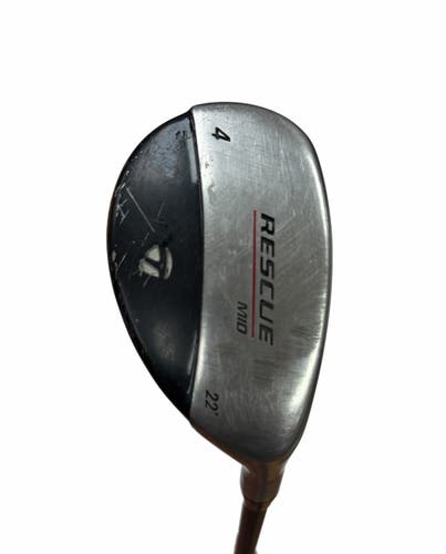TaylorMade Rescue Mid Right Handed Hybrid Regular Flex 4H Graphite Shaft