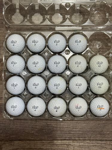 19 Vice Golf Balls - Tour, Drive, Pro Air, Pro Soft, Pro Zero (5A/4A Condition)
