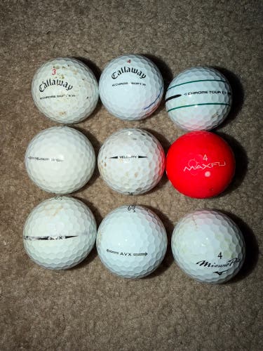 Balls 9 Pack (Used)