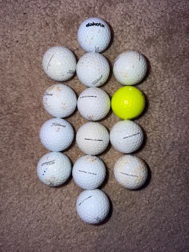 Titleist Pro V1x Balls 14 (Used)