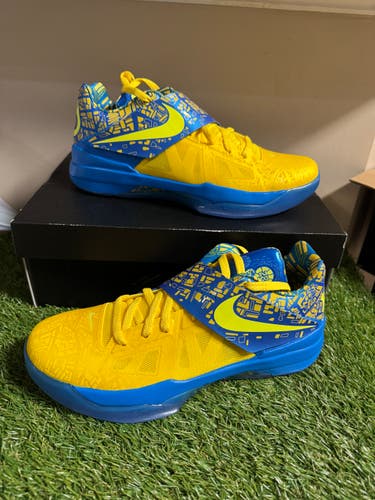 Mens 11.5 Nike Zoom KD 4 IV Scoring Title 2025 Photo Blue-Lemon Twist FZ5916-400