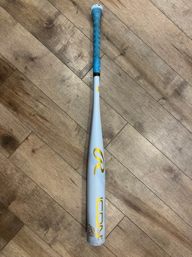2026 Rawlings Icon The Chosen One BBCOR Certified Bat (-3) 30 oz 33" (Used)