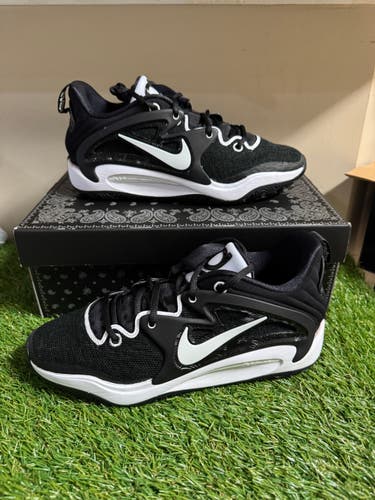 Men Size 9 Nike KD 15 TB Promo Basketball Shoes Black White DX6648-002 NEW