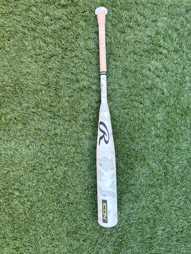 2025 Rawlings Icon Composite USSSA Certified Bat (-8) 22 oz 30" (Used)