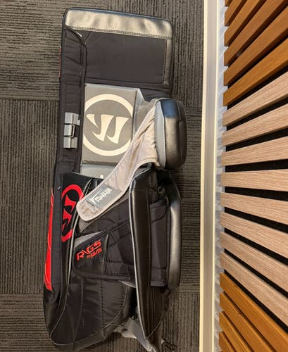 Medium Warrior Ritual G5 Pro Custom Goalie Leg Pads Pro Stock (Used)
