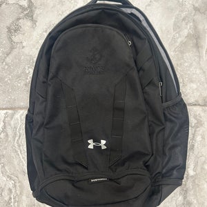 Navy Lacrosse All Black Under Armour Backpack (New)