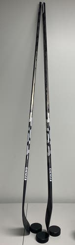 Senior CCM Ribcor Trigger 10 Pro Left Hand Hockey Stick P40 75 Flex Pro Stock (New)
