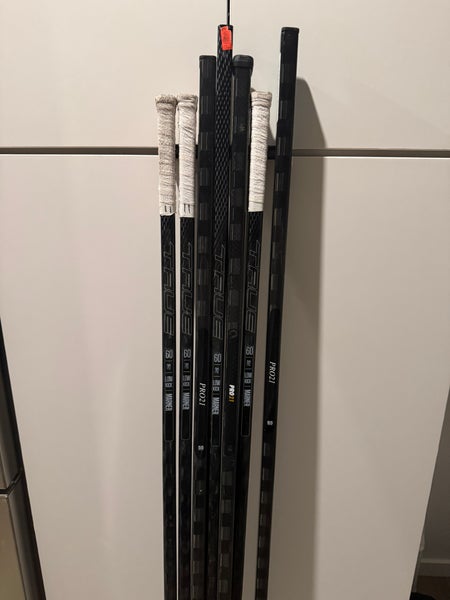 Intermediate 55,60,65 flex lefty sticks 4 true project x smokes and 3 pro stock sticks p92 relative
