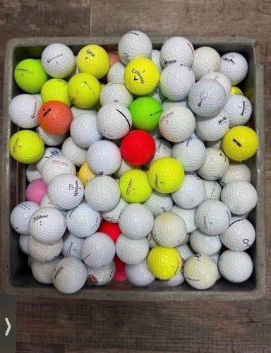 50 Practice Golf Balls / Range Balls / Shag / Hit Away Golf Balls