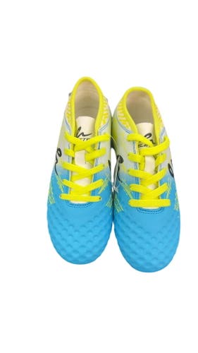 Eletto Youth Soccer Shoes - Blue/Yellow - Size Jr 1