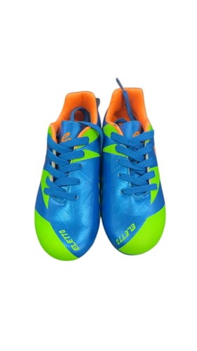 Eletto Youth Soccer Cleats Blue/Green/Orange Size 13
