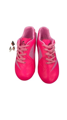 Eletto Youth Soccer Shoes - Neon Pink - Size 9