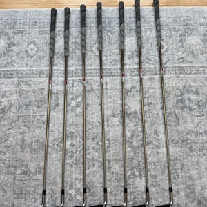 Men's 2020 Tour Edge Hot Launch C521 Left Hand Iron Set Stiff Flex 7 Pieces (Used)