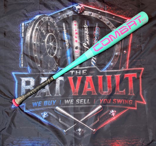 2025 Combat MFG Spec A1 Alloy BBCOR Certified Bat (-3) 31 oz 34" (Used) Mint Militia