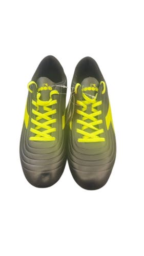 Diadora Pichichi SR Soccer Shoes - Black/Neon Yellow - Size 8.5 Brand new