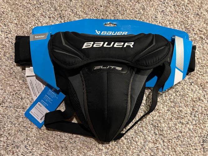 New Bauer Elite Goalie Jock - Size Senior NWT