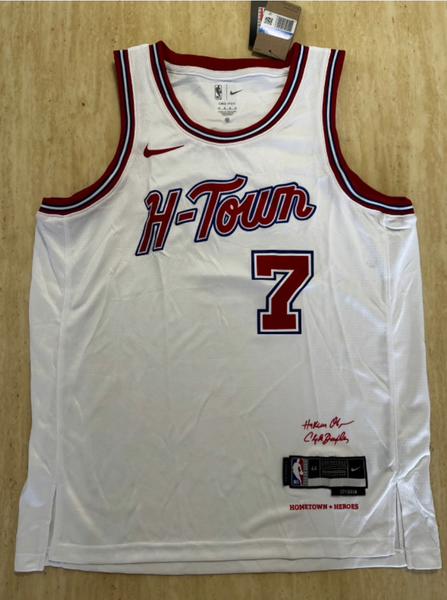 Kevin Durant #7 Houston Rockets City Edition Swingman Jersey Size Medium