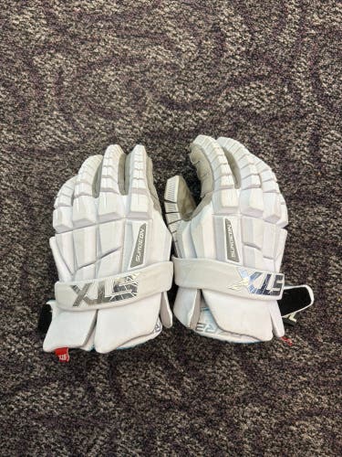 STX RZR2 Lacrosse Gloves (Used)