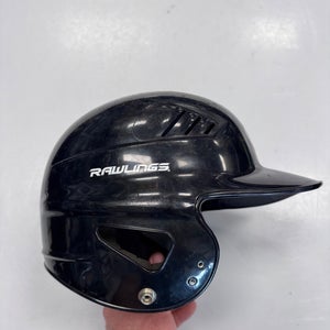 Used Rawlings RCFH 6 1/2 7 1/2 Batting Helmet No Mask Black XS 11860-S000313146