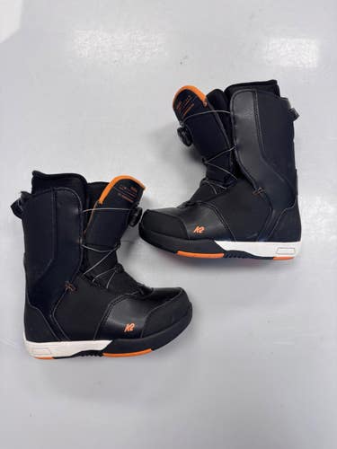 Used K2 VANDAL BOA BOOTS Boys Snowboard Boots Black Junior 03 11860-S000313119