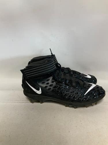 Used Nike FORCE Adult FB Cleats Black Senior 12.5 11823-S000040986