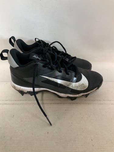 Used Nike ALPHA BB/SB Cleats Black Junior 04 11823-S000040982