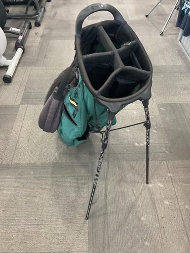 Used Ping HOOFER Mens Stand Bag Green 11614-S000241296