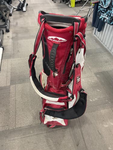 Used NC STATE PGA STAND BAG Mens Stand Bag Red 11614-S000241298
