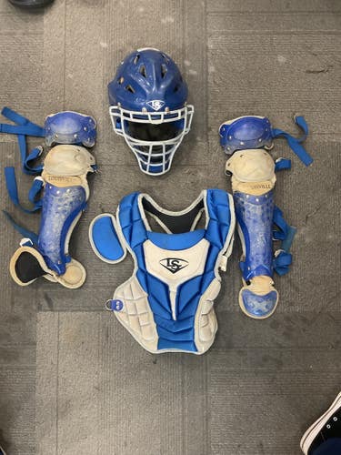 Used Louisville Slugger 3 PC SET Catchers Equipment Other 11614-S000241273