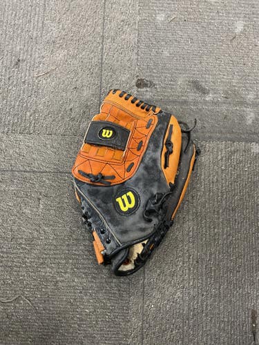 Used Wilson 11.5 LH THROW BB/SB Glove LH Throw Brown 12" 11614-S000241226