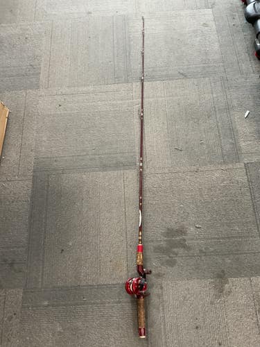 Used Abu Garcia AMBASSADEUR 5000 Rod and Reel Combo 11614-S000241151