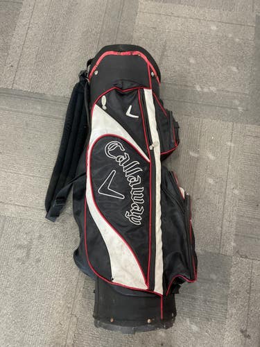 Used Callaway CART BAG Mens Cart Bag Red 11614-S000241141