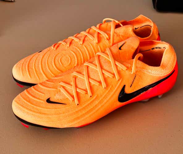 Pink Men's Size M 10.5 (W 11.5) Nike Nike Phantom GX II Elite FG Molded Cleats Cleats (New)