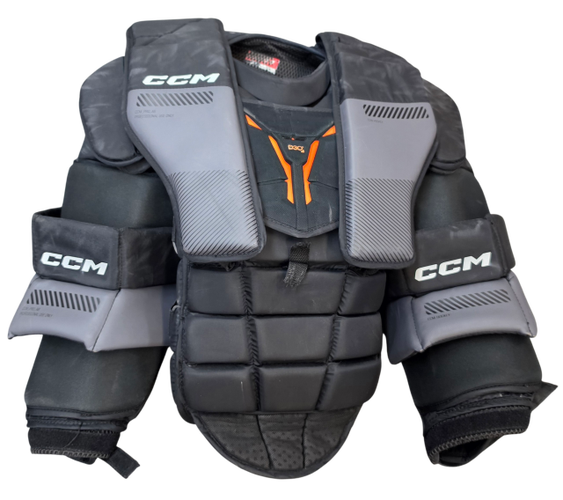 CCM Pro Stock Goalie Chest Protector SR Large Used NHL AHL (15746)