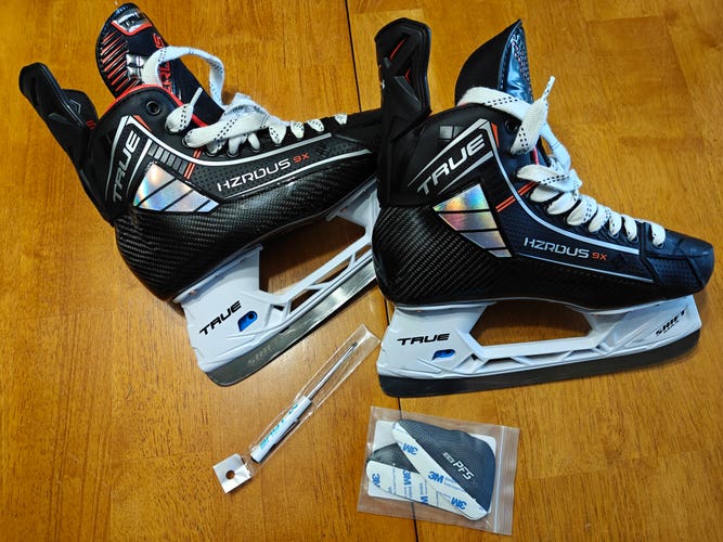 True HZRDUS 9X Hockey Skates – Size 8 Regular (Used Twice)