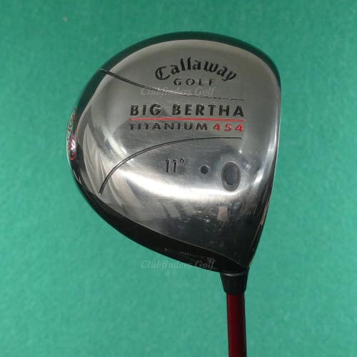 Callaway Big Bertha Titanium 454 11 Driver Factory RCH 65w Graphite Regular
