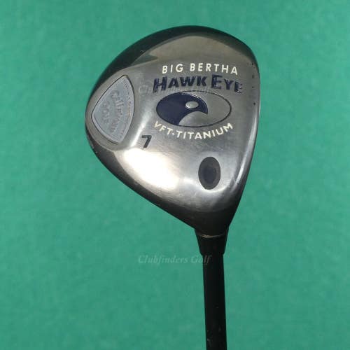 Callaway Big Bertha Hawk Eye VFT Fairway 7 Wood Factory System 60 Graphite Firm